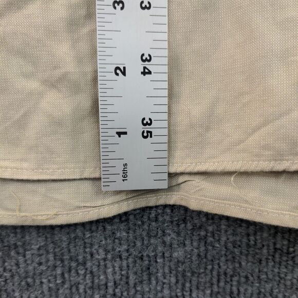 Gitman Bros. For Rochester Dress Shirt Mens 18.5-36 Tall Long Sleeve Tan Cotton - Picture 15 of 16